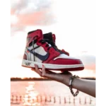 Premium Nike Air Jordan Retro 1 X Off White Chicago Shoes For Men (QT300) - 7a first copy shoes | Buy Online at Best Price