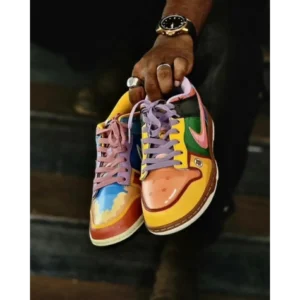 Classy Nike Sb Dunk Low Dragon Ball Shoes For Men (CSO4214)