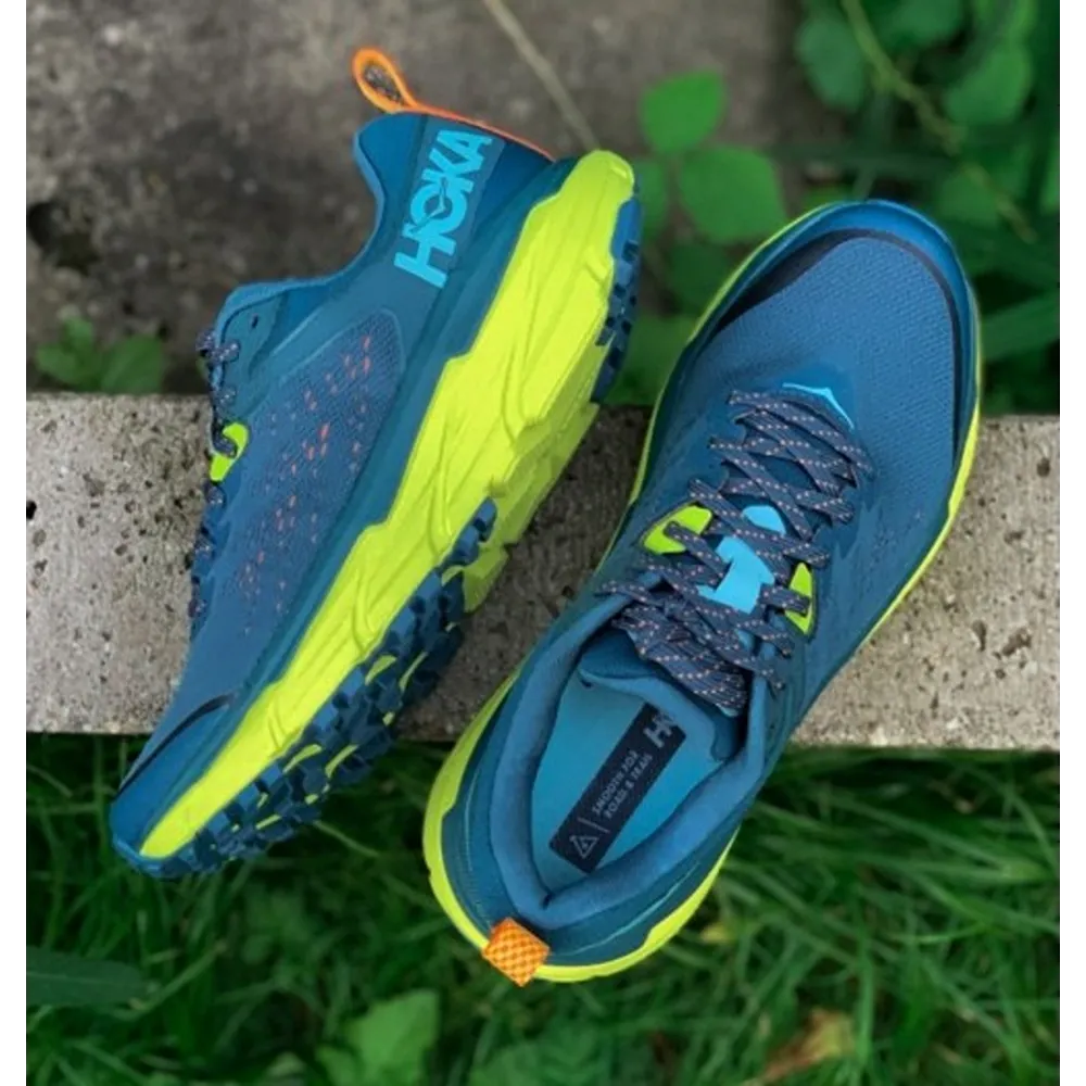 Trendy Hoka Challenger ATR 6 Blue Coral Shoes For Men (SHUB623)