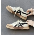 Trendy Asics Trail Court Brown Black Shoes For Men (SHUB585) - 7a first copy shoes | Buy Online at Best Price