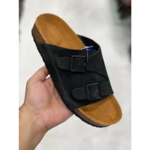 Stylish Birkenstock Zurich Black Suede For Men (HOF937)