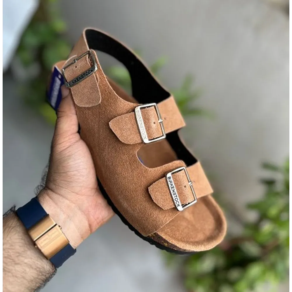 Stylish Birkenstock Sandal Tan For Men (HOF940)