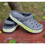 Trendy Crocs Classic Bayaband Clogs Grey For Men (BH982) - 7a first copy shoes | Buy Online at Best Price
