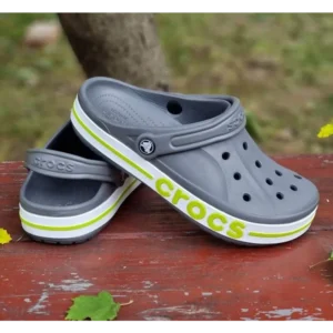 Trendy Crocs Classic Bayaband Clogs Grey For Men (BH982)
