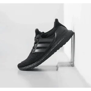 Premium Adidas Ultra Boost 3.0 Triple Black Shoes For Men (QT304)