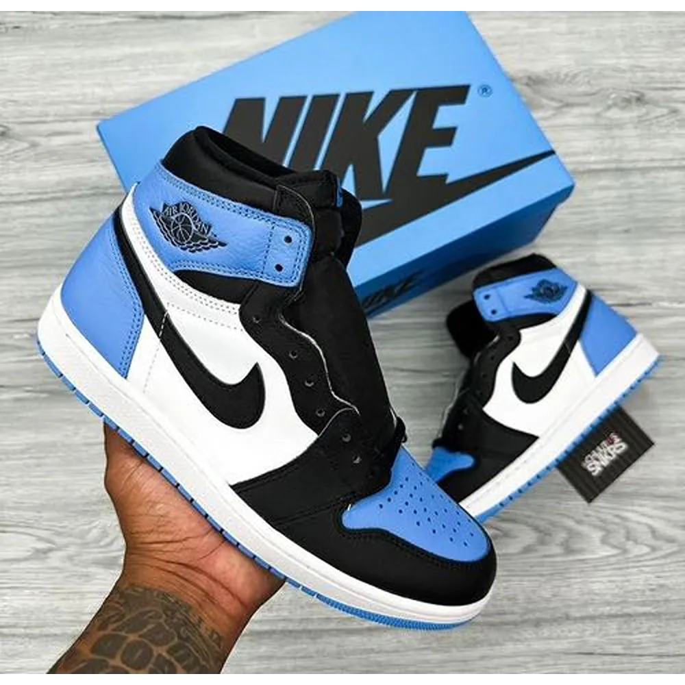 Trendy Nike Air Jordan Retro 1 High Unc Shoes For Men (SHUB725)