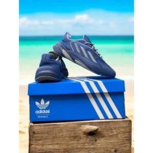 Trendy Adidas Ozelia Navy Blue Grey Shoes For Men (CSO4578) - 7a first copy shoes | Buy Online at Best Price