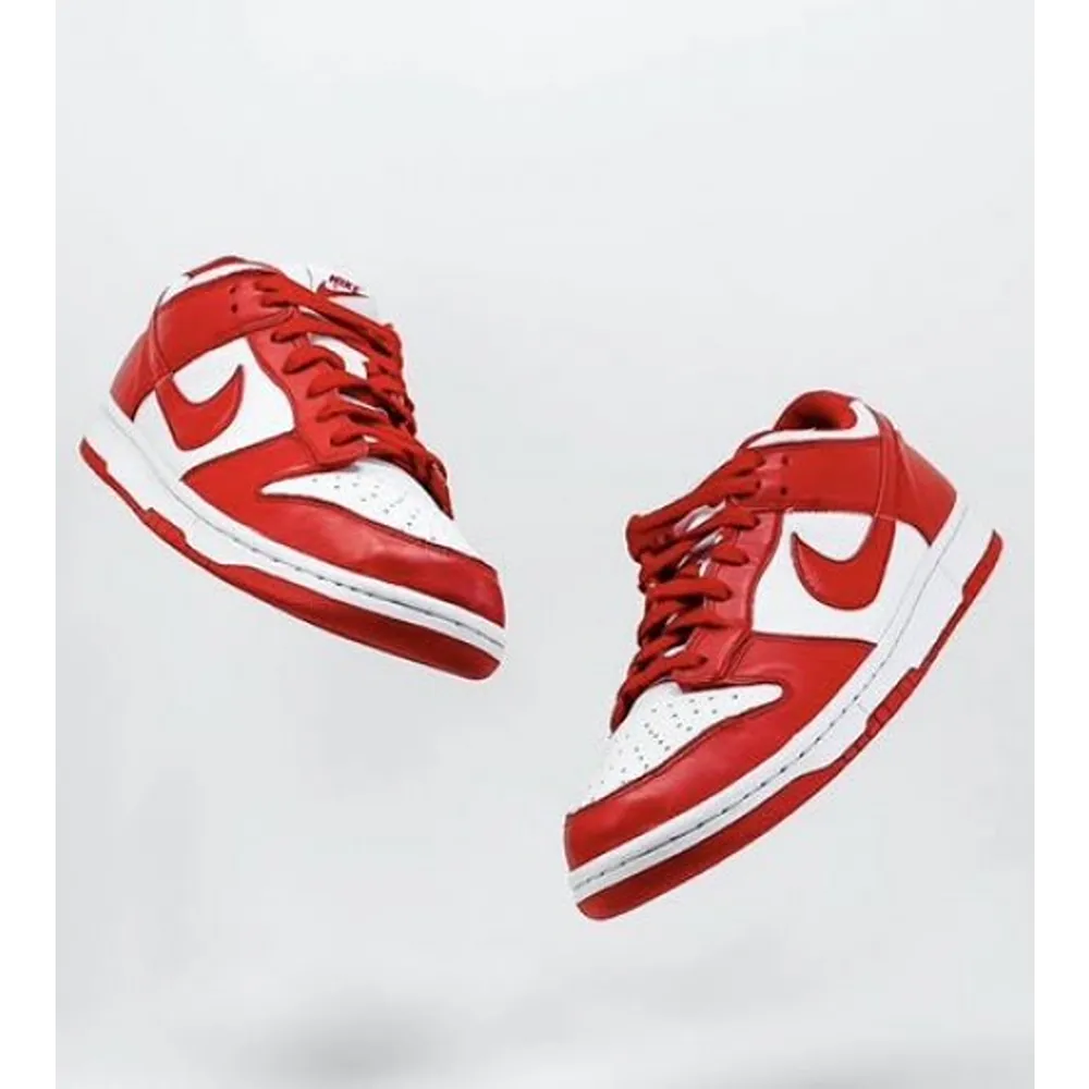 Trendy Nike Sb Dunk Low University Red Shoes For Men (SHUB727)