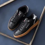 Premium Reebok Club C Bulc Black Gum Shoes For Men (GF1375) - 7a first copy shoes | Buy Online at Best Price