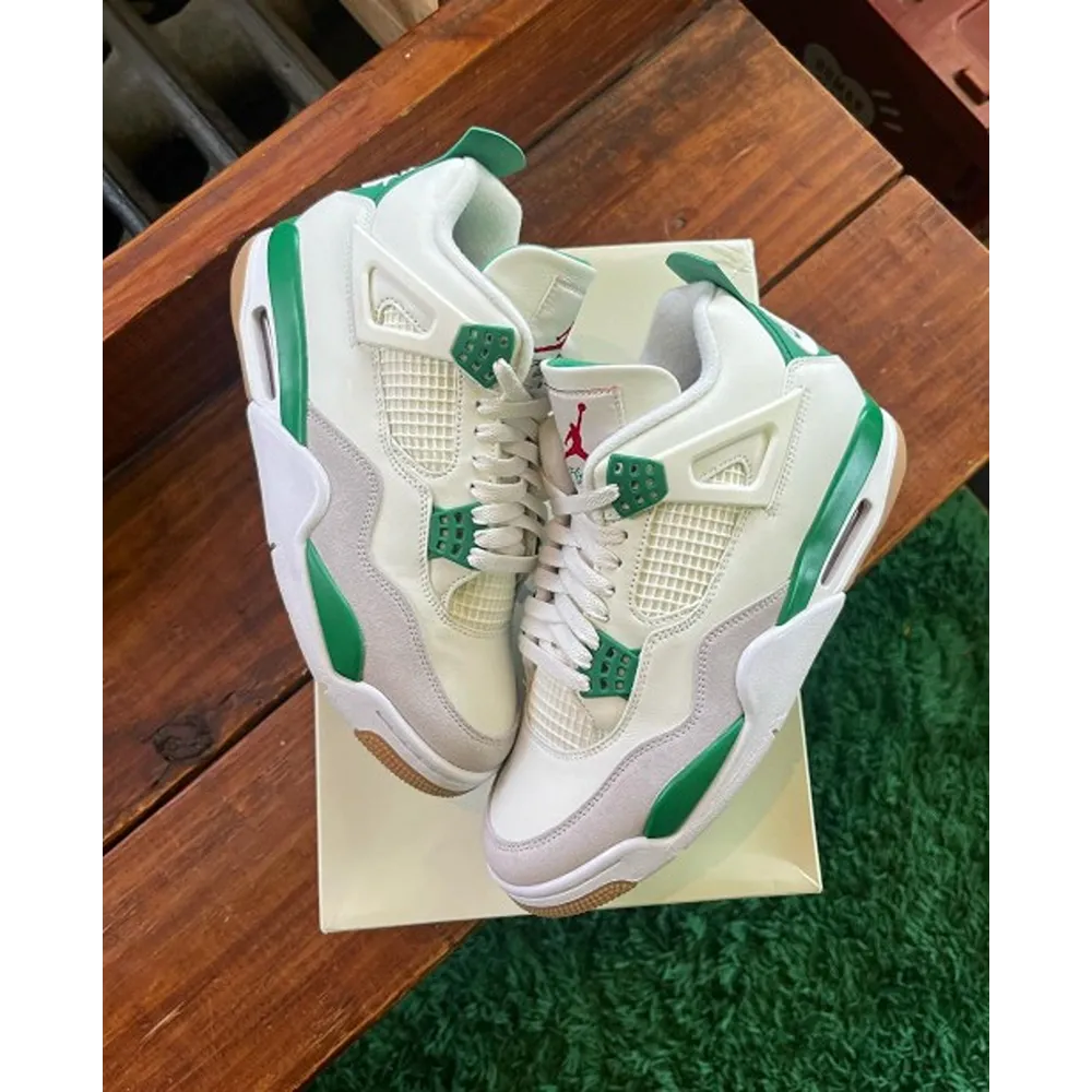 Premium Air Jordan 4 Pine Green Shoes For Men (GF1328)