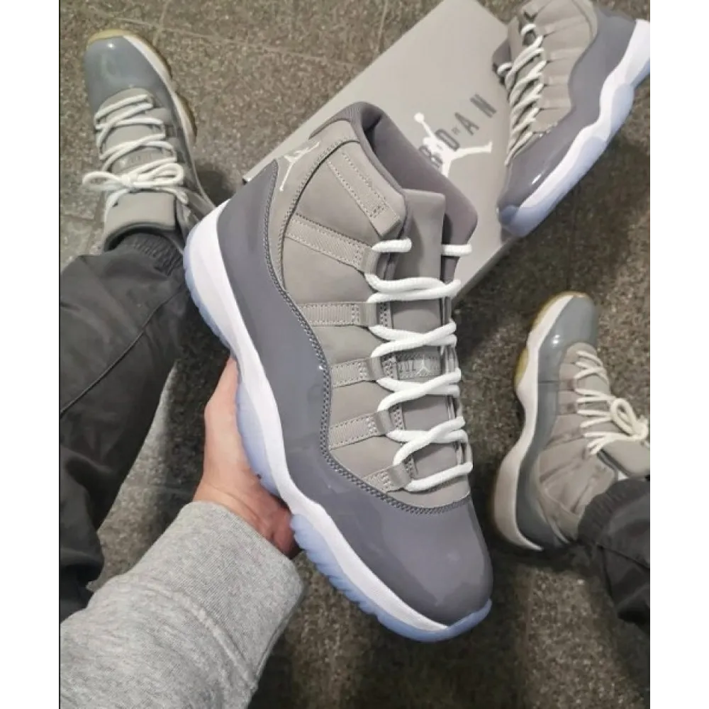 Trendy Air Jordan 11 Cool Grey Shoes For Men (CSO4465)