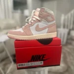 Premium Nike Air Jordan 1 High Washed Pink Shoes For Men (QT273) - 7a first copy shoes | Buy Online at Best Price