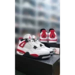 Classy Nike Air Jordan Retro 4 Red Shoes For Men (SHH07792) - 7a first copy shoes | Buy Online at Best Price