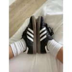 Trendy Adidas Samba Black Shoes For Men (SHUB731) - 7a first copy shoes | Buy Online at Best Price