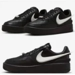 Premium Nike Air Force 1 X Low Ambush Black Shoes For Men (QT312) - 7a first copy shoes | Buy Online at Best Price