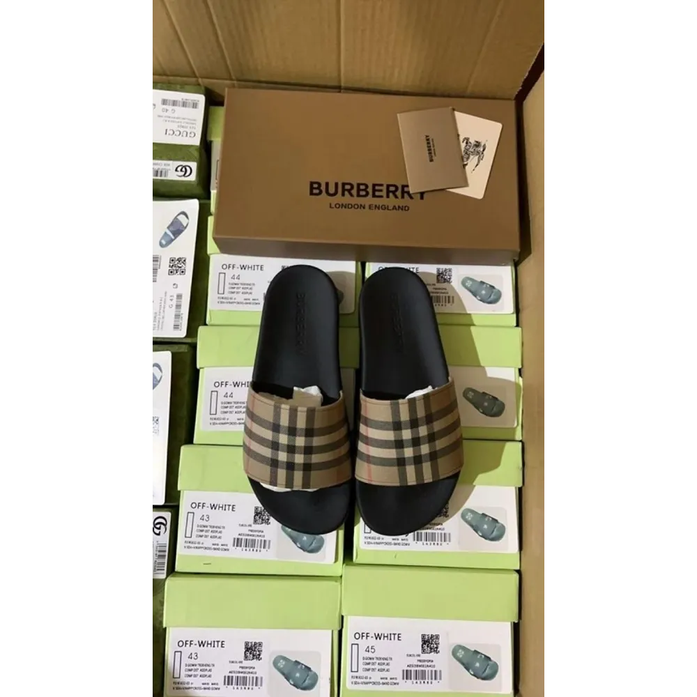 Imported Burberry Sandal For Men (SOS2856)