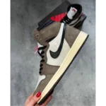 Stylish Jordan 1 Low Travis Scott Mocha High Shoes For Men (S1H21) - 7a first copy shoes | Buy Online at Best Price