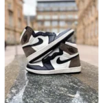 Stylish Nike Air Jordan Retro 1 High Mocha Shoes For Men (S1H30) - 7a first copy shoes | Buy Online at Best Price