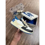 Stylish Jordan 1 Low X Travis Scott Fragment Shoes For Men (S1H32) - 7a first copy shoes | Buy Online at Best Price