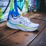 Stylish New Balance Fresh Foam X More V4 White Sneakers For Men (S1H48) - 7a first copy shoes | Buy Online at Best Price