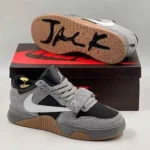 Premium Nike Travis Scott Jumpman Jack Grey Shoes For Men (BME05) - 7a first copy shoes | Buy Online at Best Price