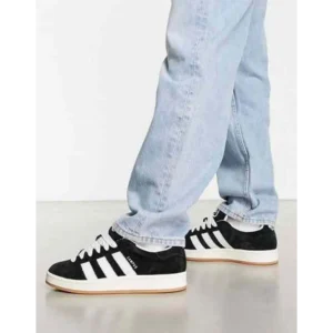 Premium Adidas Campus Black Shoes For Women (BME017)