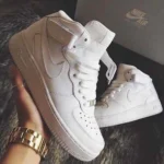Premium Nike Air Force 1 Mid Long Leather Shoes For Men (BME73) - 7a first copy shoes | Buy Online at Best Price
