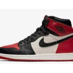 Premium Nike Air Jordan Retro 1 Bred Toe High Shoes For Men (BME81) - 7a first copy shoes | Buy Online at Best Price