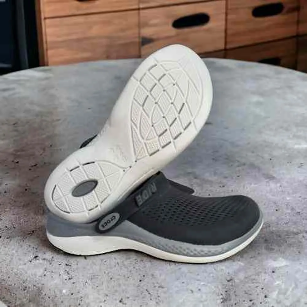 Premium Crocs Lite Ride 360 Black White For Men (BME80)