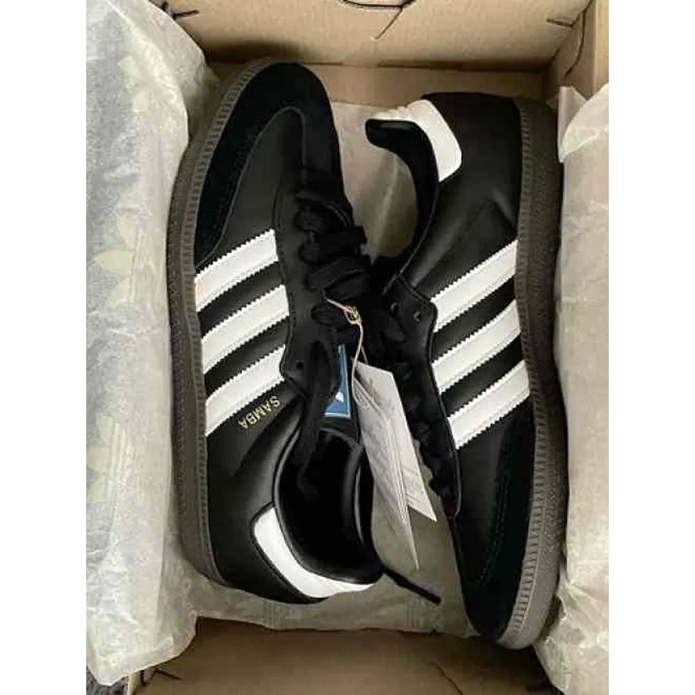Premium Adidas Samba Black Shoes For Women (BME093)