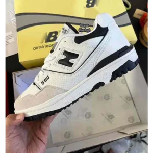 Premium New Balance 550 Black White Shoes For Women (BME096)