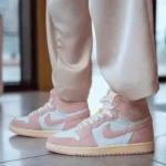 Premium Nike Air Jordan Retro 1 Washed Pink Shoes For Women (BME097) - 7a first copy shoes | Buy Online at Best Price