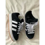 Premium Adidas Campus Black Shoes For Women (BME099) - 7a first copy shoes | Buy Online at Best Price
