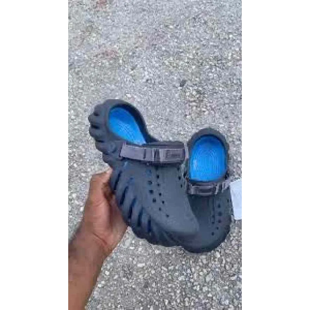 Stylish Crocs Echo Blue Clogs For Men (BME177)
