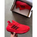Stylish Adidas Ultraboost Light Red Black Shoes For Men (BME208) - 7a first copy shoes | Buy Online at Best Price