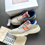 Stylish Kith X New Balance 990 V6 Madison Square Garden Cream Shoes For Men (BME231) - Buy Online | Brandfasion