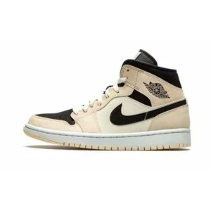 Stylish Air Jordan 1 Mid Barely Orange Shoes For Women (BME245)