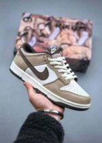 Stylish Nike Sb Dunk Low Brown Swoosh Shoes For Men (BME241) - 7a first copy shoes | Buy Online at Best Price