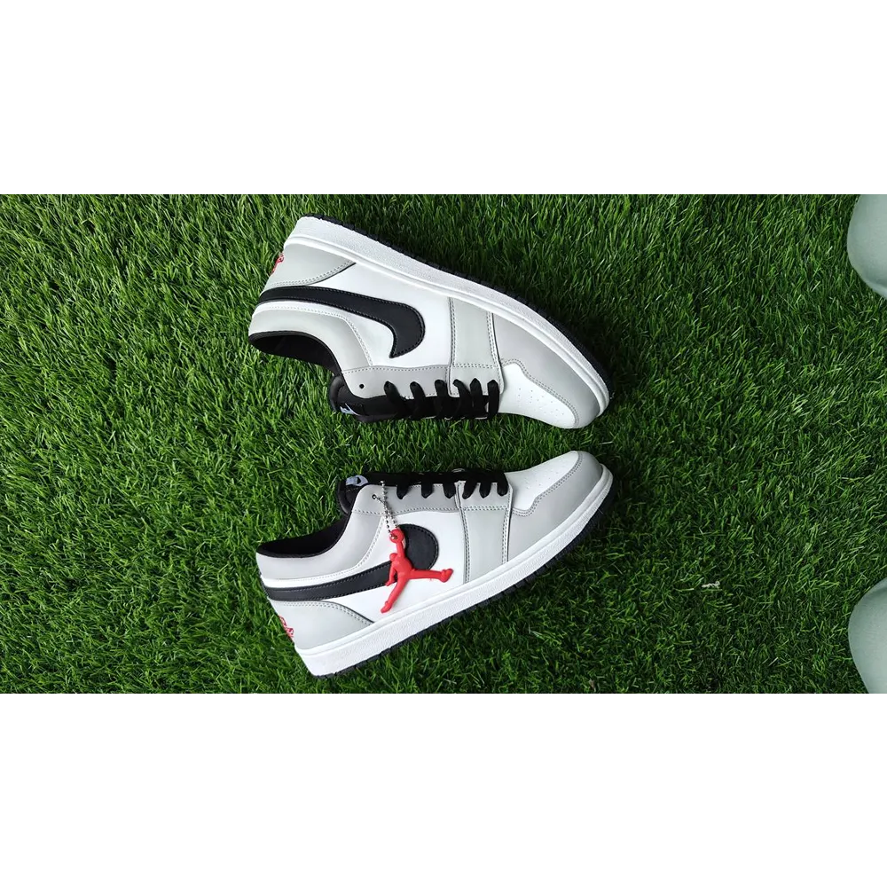 Stylish Nike Air Jordan Shorts Grey Shoes For Men (CW22)