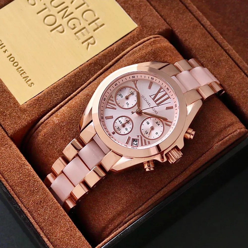 Trendy Michael Kors Watch For Women (LAZ1596)
