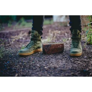 Classy Nike Air Force 1 Sfl Military Green Shoes For Men (BSF1583)