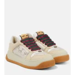 Premium Gucci Screener Gg Leather Trimmed Canvas Shoes For Men (SFS1611) - 7a first copy shoes | Buy Online at Best Price