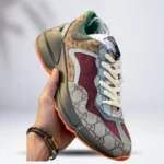 Premium Gucci Multicolor Gg Supreme And Canvas Rhytons Shoes For Men (SFS1613) - Buy Online | Brandfasion