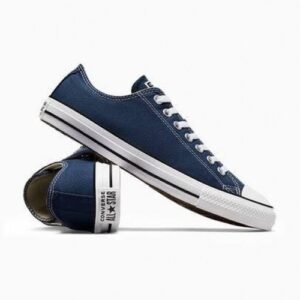 Trendy Converse All Star Navy Blue Short Shoes For Men (SOH342) - 7a first copy shoes | Buy Online at Best Price