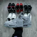 Imported Air Jordan Retro 4 Kaws Cool Grey Shoes For Men (SFS1655) - 7a first copy shoes | Buy Online at Best Price