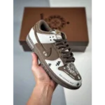 Luxurious Nike SB Dunk Low Chrome Heart White Cocoa Sneakers For Men (FF502) - 7a first copy shoes | Buy Online at Best Price