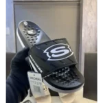 Luxurious Skechers Logo S Hyper Burst Soft Slides For Men (FF514) - 7a first copy shoes | Buy Online at Best Price