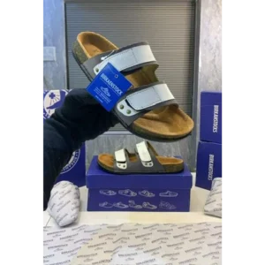 Luxurious Birkenstocks UJI White Sandal For Men (FF523)