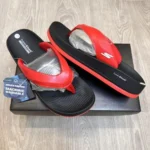 Luxurious Skechers Hyper Burst Simplex Black Red Slides For Men (FF531) - 7a first copy shoes | Buy Online at Best Price