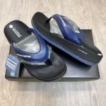 Luxurious Skechers Hyper Burst Simplex Navy Black Slides For Men (FF532) - 7a first copy shoes | Buy Online at Best Price